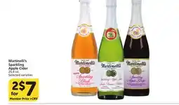 Albertsons Martinelli's Sparkling Apple Cider offer