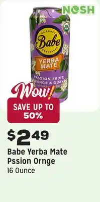 Grocery Outlet Yerba Mate Pssion Ornge offer