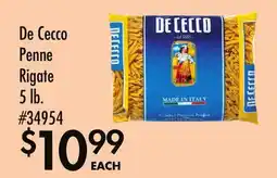 Smart & Final De Cecco Penne Rigate offer
