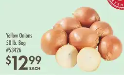 Smart & Final Yellow Onions offer
