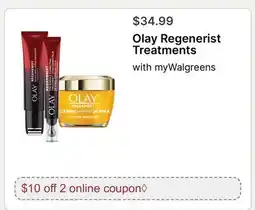 Walgreens Olay Regenerist Treatments offer