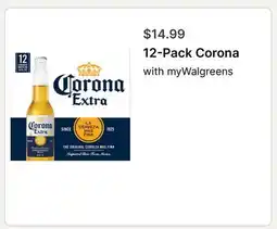 Walgreens 12-Pack Corona offer