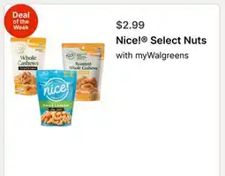 Walgreens Nice! Select Nuts offer