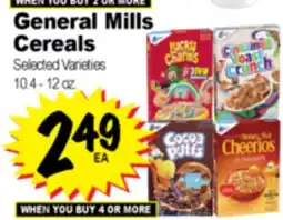 Superior Grocers General Mills Cereals offer