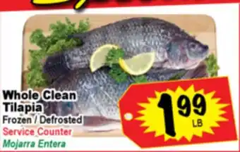 Superior Grocers Whole Clean Tilapia offer
