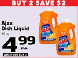 Superior Grocers Ajax Dish Liquid offer