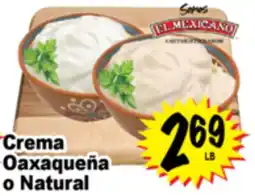 Superior Grocers Crema Oaxaqueña o Natural offer