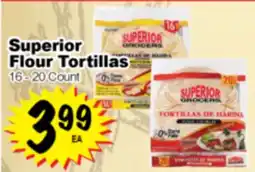 Superior Grocers Superior Flour Tortillas offer