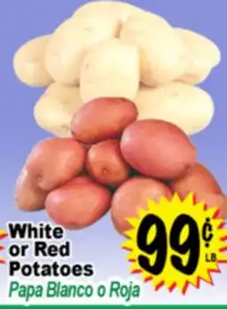 Superior Grocers White or Red Potatoes offer