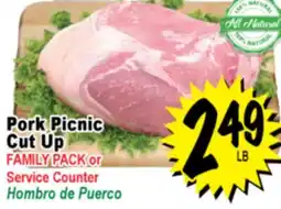 Superior Grocers Pork Picnic Cut Up offer