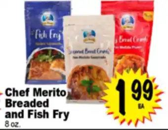 Superior Grocers Chef Merito Breaded and Fish Fry offer