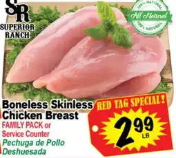 Superior Grocers Boneless Skinless Chicken Breast offer