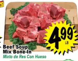 Superior Grocers Beef Soup Mix Bone-In offer