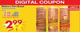 Superior Grocers Nature's Own Bread offer
