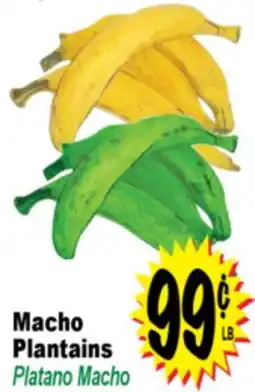 Superior Grocers Macho Plantains offer