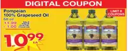 Superior Grocers Pompeian 100% Grapeseed Oil offer