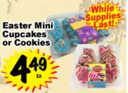 Superior Grocers Easter Mini Cupcakes or Cookies offer