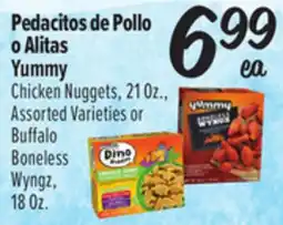 El Super Chicken Nuggets, 21 Oz. or Buffalo Boneless Wyngz, 18 Oz offer
