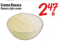 El Super Crema Oaxaca offer