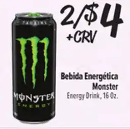 El Super Monster Energy Drink offer