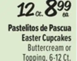 El Super Easter Cupcakes Buttercream or Topping offer