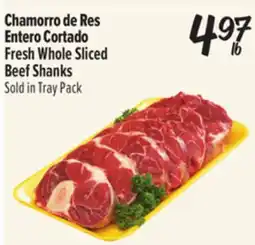 El Super Fresh Whole Sliced Beef Shanks offer