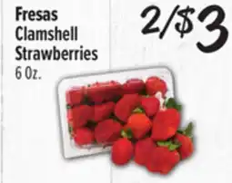 El Super Fresas Clamshell Strawberries offer