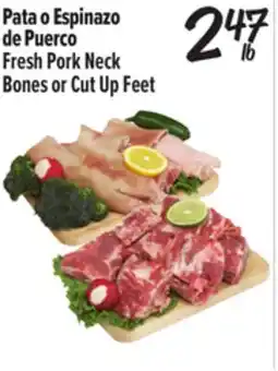 El Super Fresh Pork Neck Bones or Cut Up Feet offer