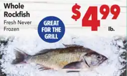 Vallarta Supermarkets Whole Rockfish offer