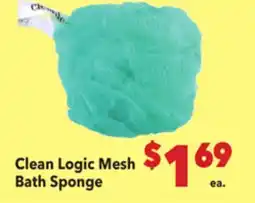 Vallarta Supermarkets Clean Logic Mesh Bath Sponge offer