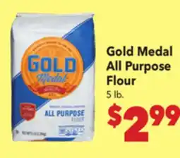 Vallarta Supermarkets Gold Medal All Purpose Flour offer