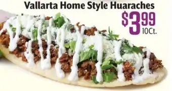 Vallarta Supermarkets Vallarta Home Style Huaraches offer