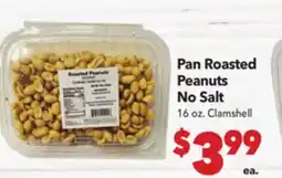 Vallarta Supermarkets Pan Roasted Peanuts No Salt offer