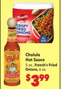 Vallarta Supermarkets Cholula Hot Sauce offer