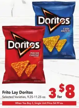Vallarta Supermarkets Frito Lay Doritos offer