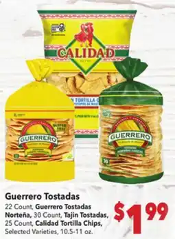 Vallarta Supermarkets Guerrero Tostadas offer