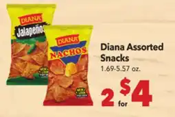Vallarta Supermarkets Diana Assorted Snacks offer