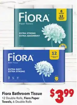 Vallarta Supermarkets Fiora Bathroom Tissue offer