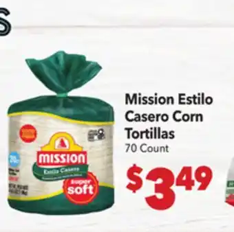 Vallarta Supermarkets Mission Estilo Casero Corn Tortillas offer