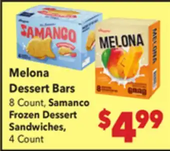 Vallarta Supermarkets Melona Dessert Bars offer