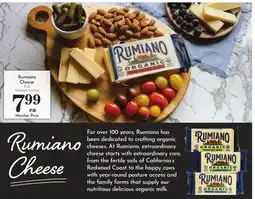 Pavilions Rumiano Cheese offer