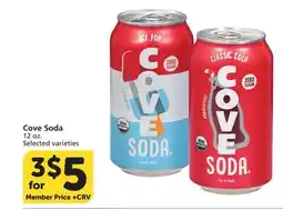 Vons Cove Soda offer