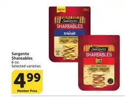 Vons Sargento Shareables offer
