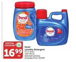 Vons Persil Laundry Detergent offer