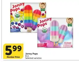 Vons Jonny Pops offer