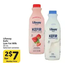 Vons Lifeway Kefir Low Fat Milk offer