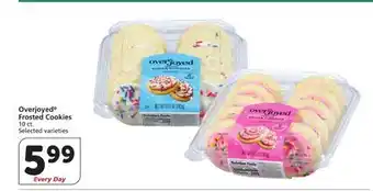 Vons Overjoyed Frosted Cookies offer