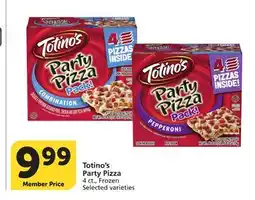 Vons Totino's Party Pizza offer