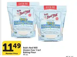 Vons Bob's Red Mill Gluten Free 1-to1 Baking Flour offer