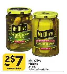 Vons Mt. Olive Pickles offer